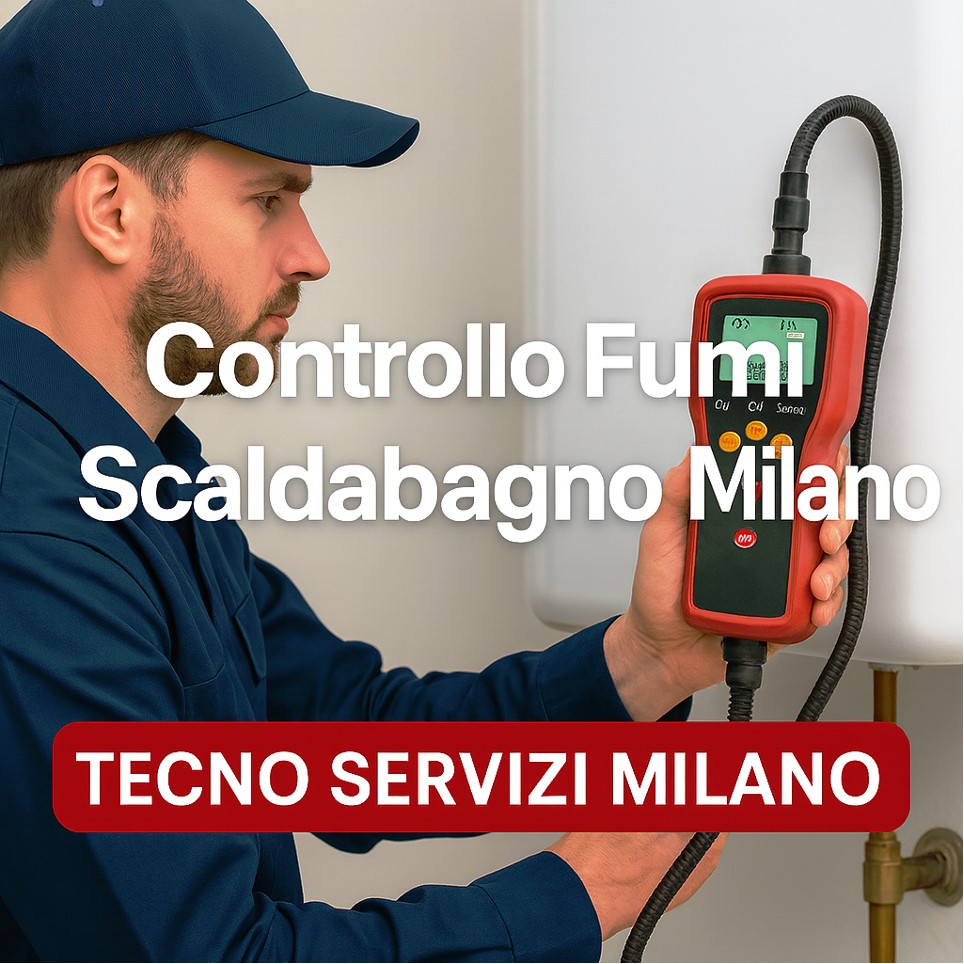 Controllo Fumi Scaldabagno Milano