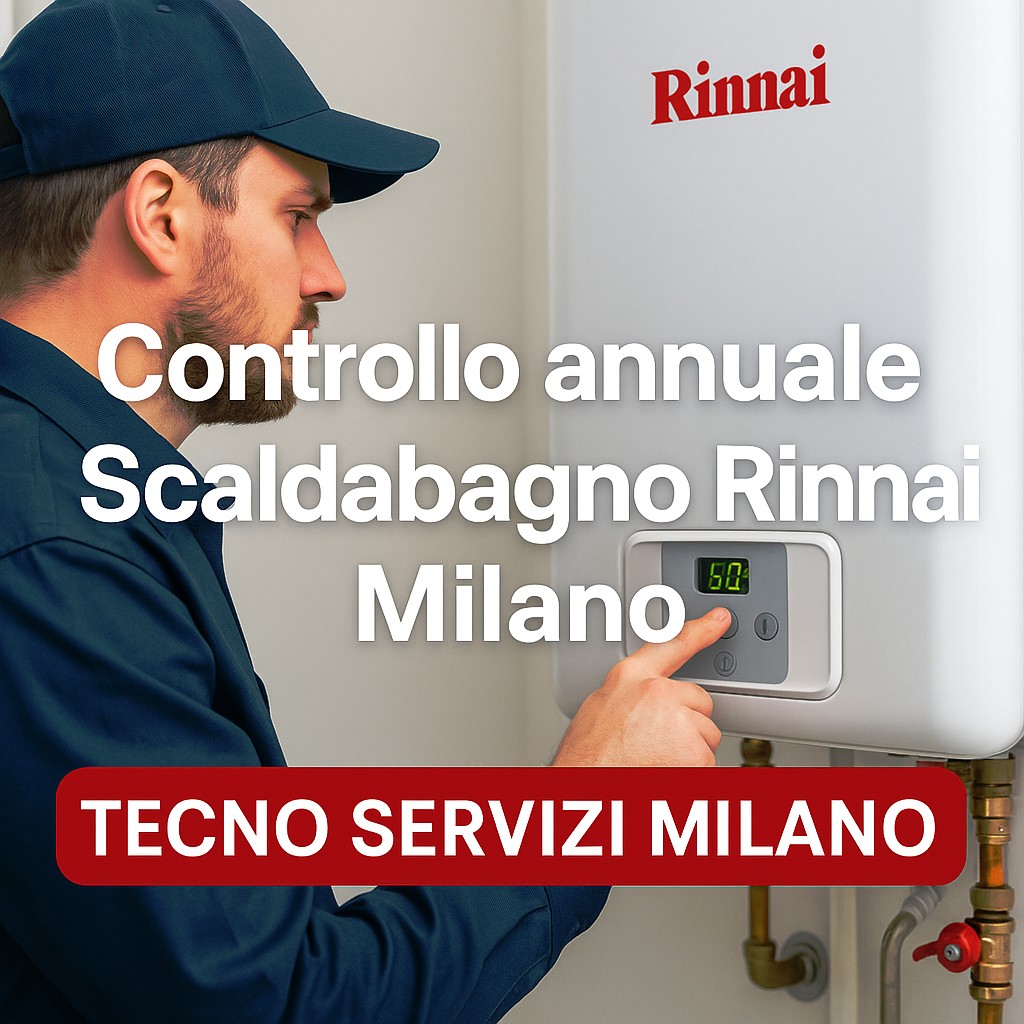 Controllo annuale Scaldabagno Rinnai Milano